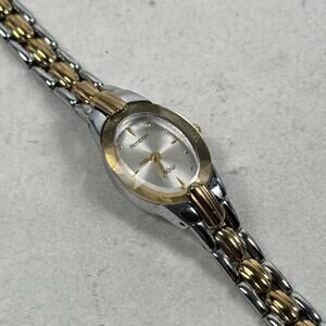 Armitron Now Watch Womens 17mm Faceted Dial Two Tone Elegant Classic New Battery